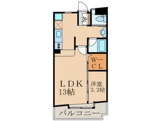 サンヒルズ若久【2階】の間取り