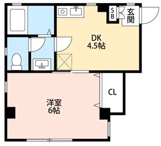 今野ビル【1階】の間取り