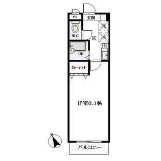 グランドゥール【2階】の間取り