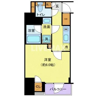 シーフォルム大森【9階】の間取り