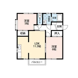アレンジハウス【2階】の間取り