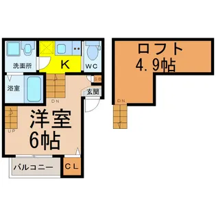 アークラヴィータ【1階】の間取り