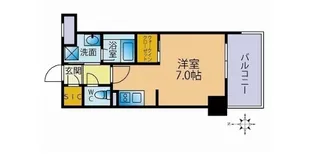 ファーメリー那珂【4階】の間取り