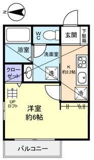 ラ・ミアカーサF・B【2階】の間取り
