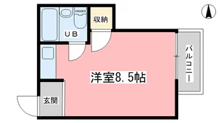 シティハイツ音羽【3階】の間取り