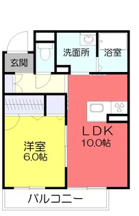 シャーメゾンフェリーチェIIB【1階】の間取り