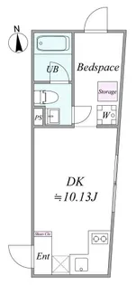 Trias381【2階】の間取り