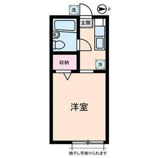 エテルネル碑衾【2階】の間取り
