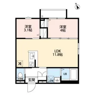 robot home 相模原【3階】の間取り