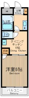 ハイツ・ウィステリア【2階】の間取り