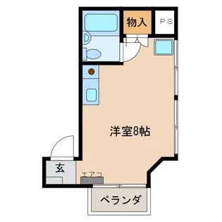 エステート21【3階】の間取り