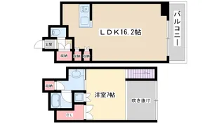 KDXレジデンス本町橋の間取り