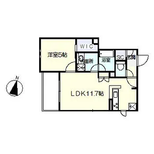 リオリヴィエール【2階】の間取り
