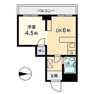 信開グランドハイツ・ヴァンヴェール【3階】の間取り