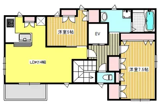 メゾンフカサワ【3階】の間取り