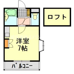 レジェンドハマノ【2階】の間取り