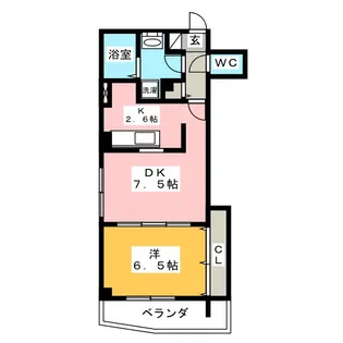 シャルマンハウス【3階】の間取り