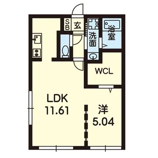 MODULOR熊本【3階】の間取り