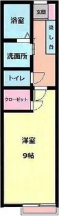 シオン成城II【2階】の間取り