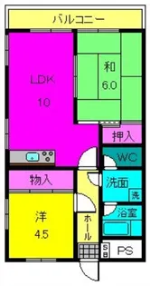辻村ビル【5階】の間取り