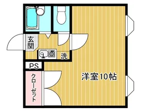 ベルトピア514【2階】の間取り