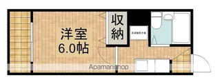 睦町ハイツ【2階】の間取り