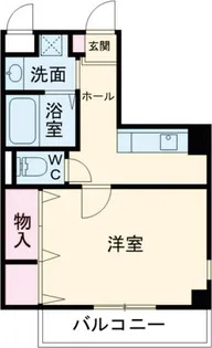 ハートフルOKA【5階】の間取り