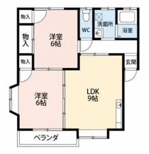 スカイ【1階】の間取り