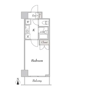 BLUROCK秋葉原【5階】の間取り