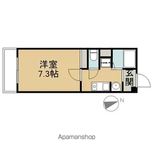 ステーションハイツ【4階】の間取り