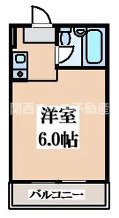 メゾン小若江【3階】の間取り