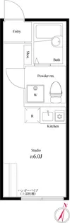NAVI東池袋【3階】の間取り