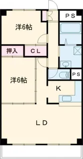 アルファレジデンス駅東【6階】の間取り
