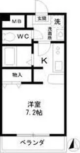サン・アペックス西城【2階】の間取り