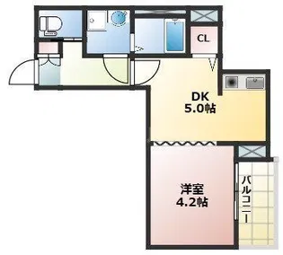 Grand Villa ROKUCHO【2階】の間取り