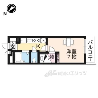 レオパレス暁【1階】の間取り