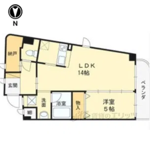 アンアーク【2階】の間取り