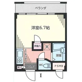 J・K MANSION I【2階】の間取り
