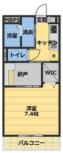 ロイヤルグランコート津【1階】の間取り