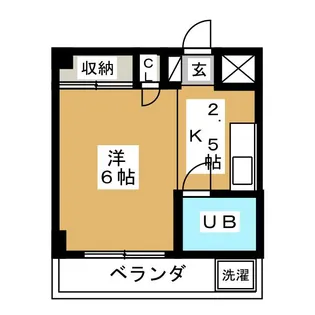 クレール日吉【3階】の間取り