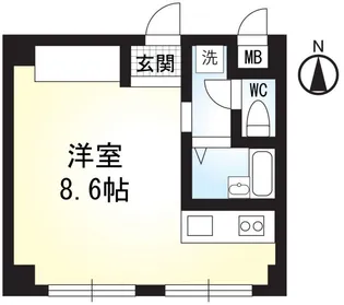ルミエールアイたまプラーザ【3階】の間取り