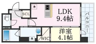 エステムコート新神戸II駅前山手【14階】の間取り