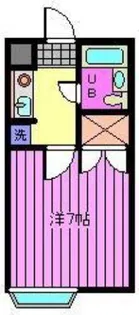 ホワイトコーポ【2階】の間取り