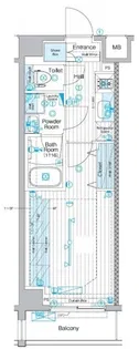 ブライズ大森東QUATTRO【1階】の間取り
