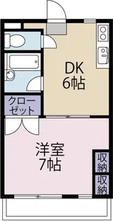 メゾンキャロット【1階】の間取り