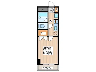Blue Chat【2階】の間取り