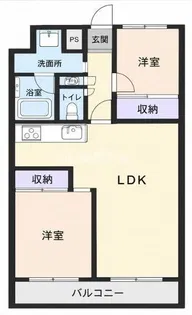 ガーデンヒルズ本庄【3階】の間取り
