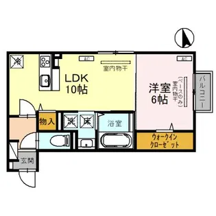 La vista(ラビスタ)【1階】の間取り