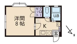 ジャストハウス【2階】の間取り