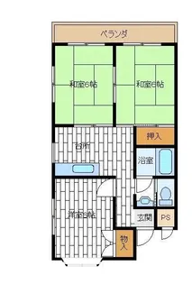 リーベンハイム1【4階】の間取り